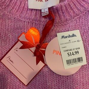 Pink Rose Women's Sweater